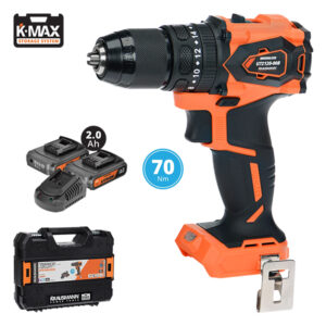 Κρουστικο Δραπανοκατσαβιδο 20V KRAUSMANN U72120-22CB 2x2Ah